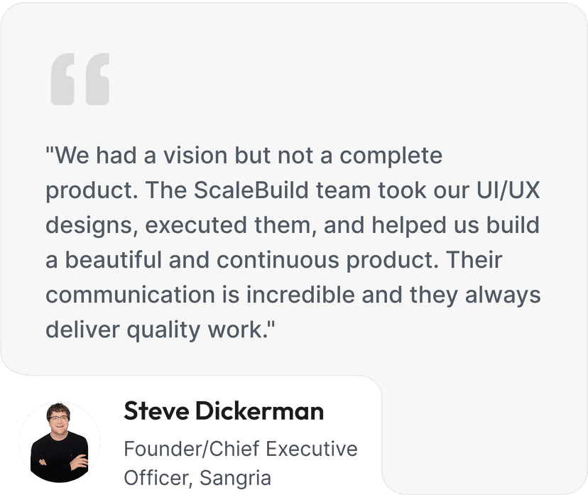 Testimonial from Steve Dickerman